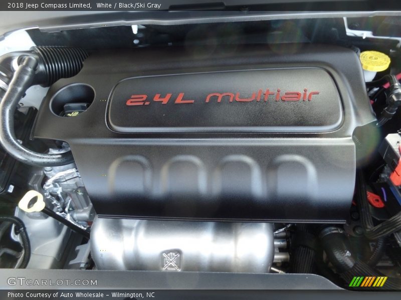 White / Black/Ski Gray 2018 Jeep Compass Limited