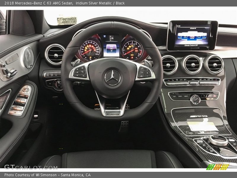 Dashboard of 2018 C 63 AMG Sedan