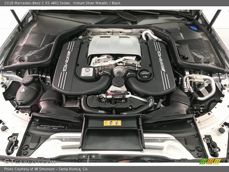 2018 C 63 AMG Sedan Engine - 4.0 Liter AMG biturbo DOHC 32-Valve VVT V8