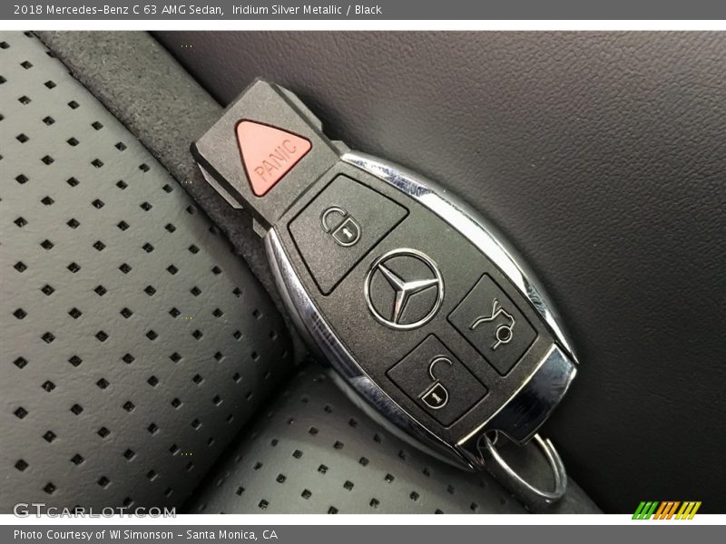 Keys of 2018 C 63 AMG Sedan