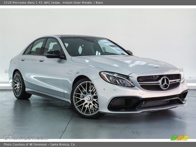 Front 3/4 View of 2018 C 63 AMG Sedan