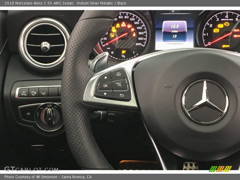  2018 C 63 AMG Sedan Steering Wheel