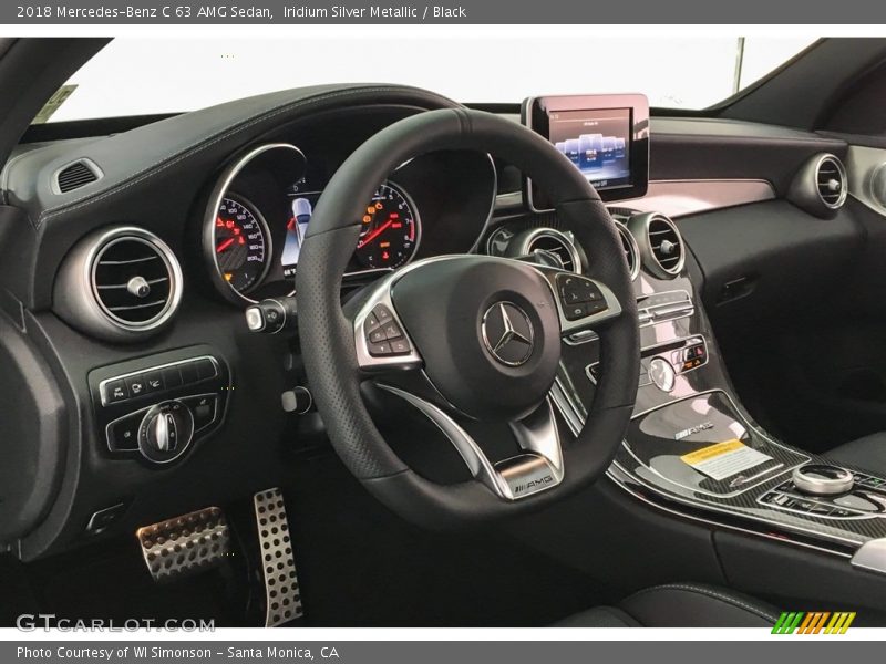 Dashboard of 2018 C 63 AMG Sedan