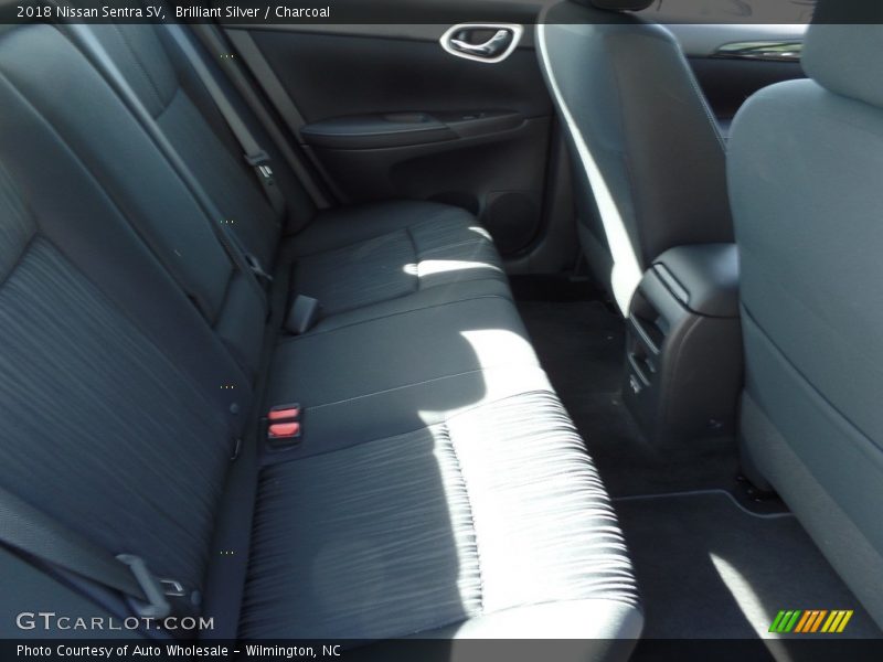 Brilliant Silver / Charcoal 2018 Nissan Sentra SV