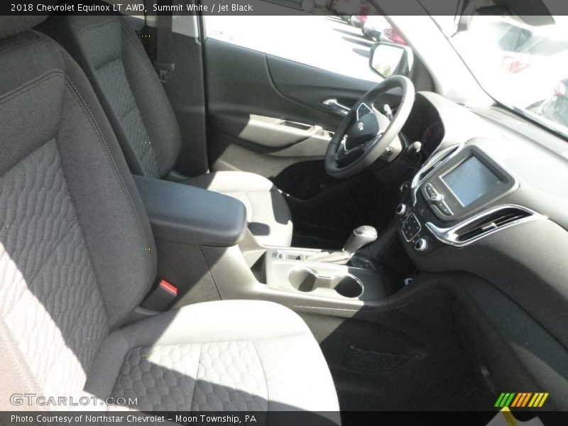 Summit White / Jet Black 2018 Chevrolet Equinox LT AWD