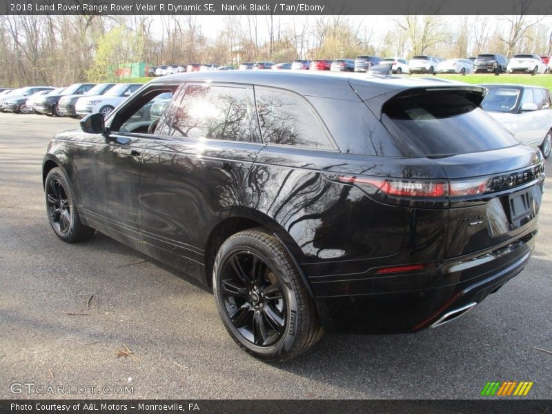 Narvik Black / Tan/Ebony 2018 Land Rover Range Rover Velar R Dynamic SE