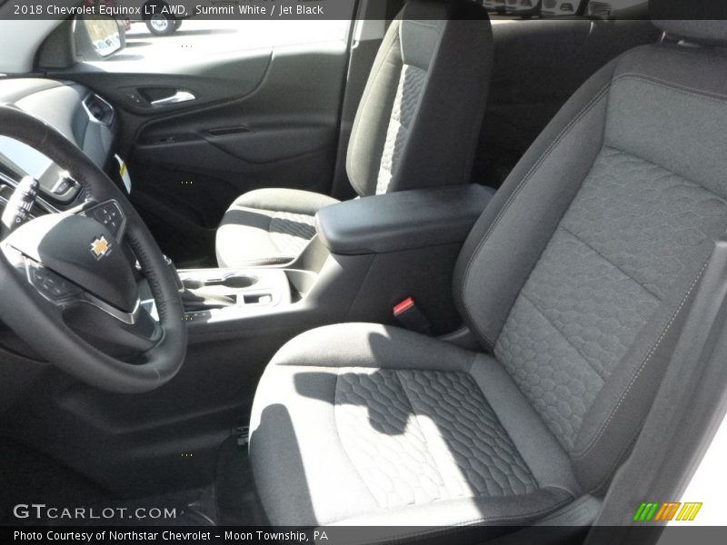 Summit White / Jet Black 2018 Chevrolet Equinox LT AWD