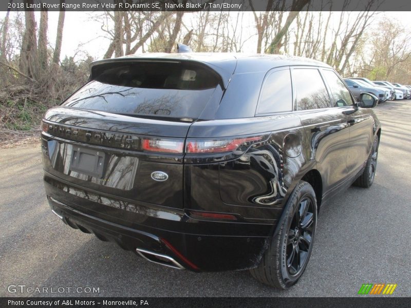 Narvik Black / Tan/Ebony 2018 Land Rover Range Rover Velar R Dynamic SE