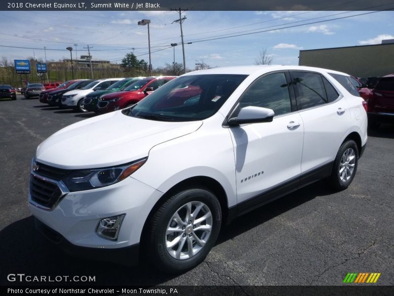 Summit White / Jet Black 2018 Chevrolet Equinox LT