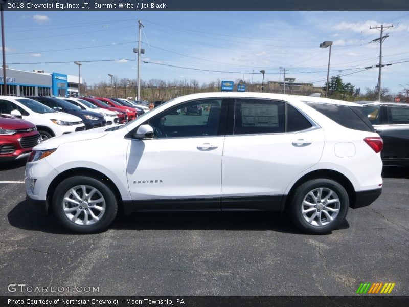 Summit White / Jet Black 2018 Chevrolet Equinox LT