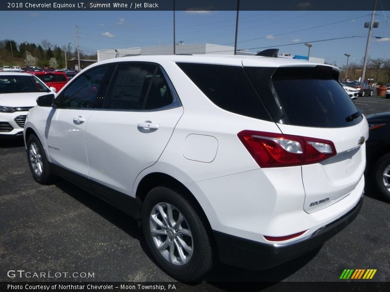 Summit White / Jet Black 2018 Chevrolet Equinox LT