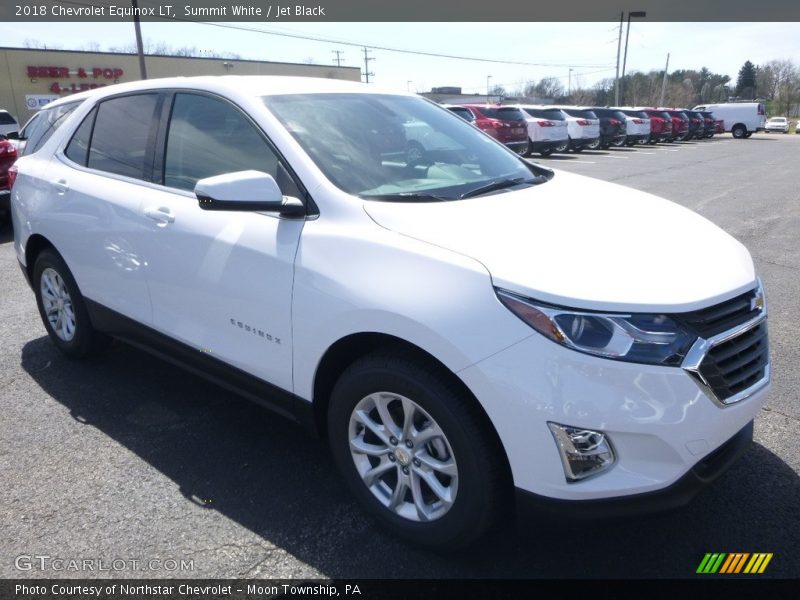 Summit White / Jet Black 2018 Chevrolet Equinox LT