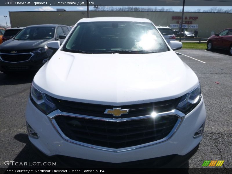 Summit White / Jet Black 2018 Chevrolet Equinox LT