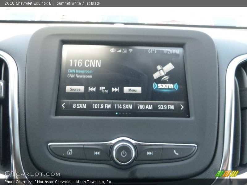Summit White / Jet Black 2018 Chevrolet Equinox LT
