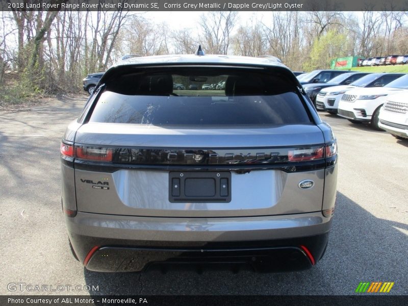 Corris Grey Metallic / Dapple Grey/Light Oyster 2018 Land Rover Range Rover Velar R Dynamic SE