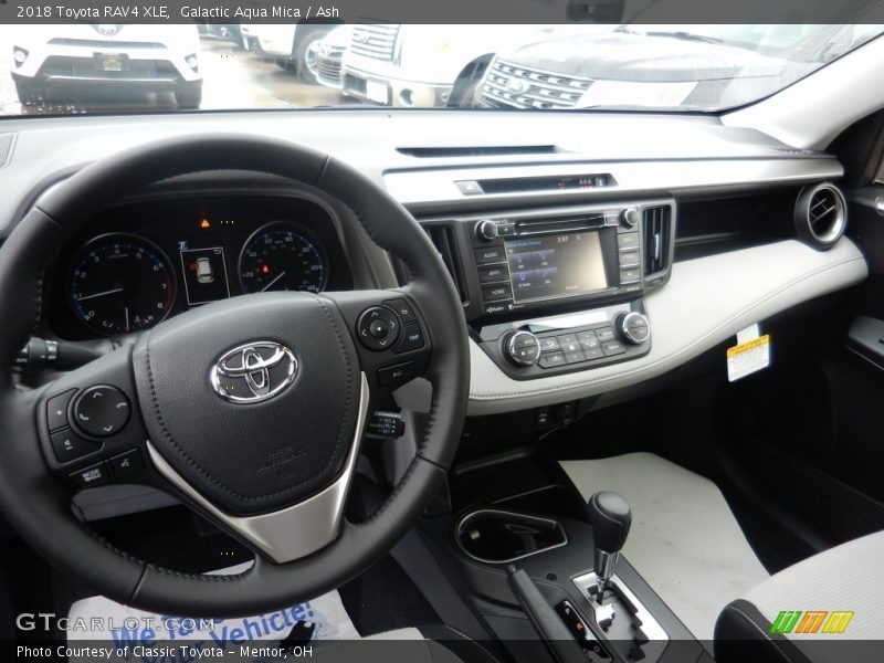 Galactic Aqua Mica / Ash 2018 Toyota RAV4 XLE