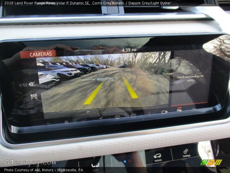 Corris Grey Metallic / Dapple Grey/Light Oyster 2018 Land Rover Range Rover Velar R Dynamic SE