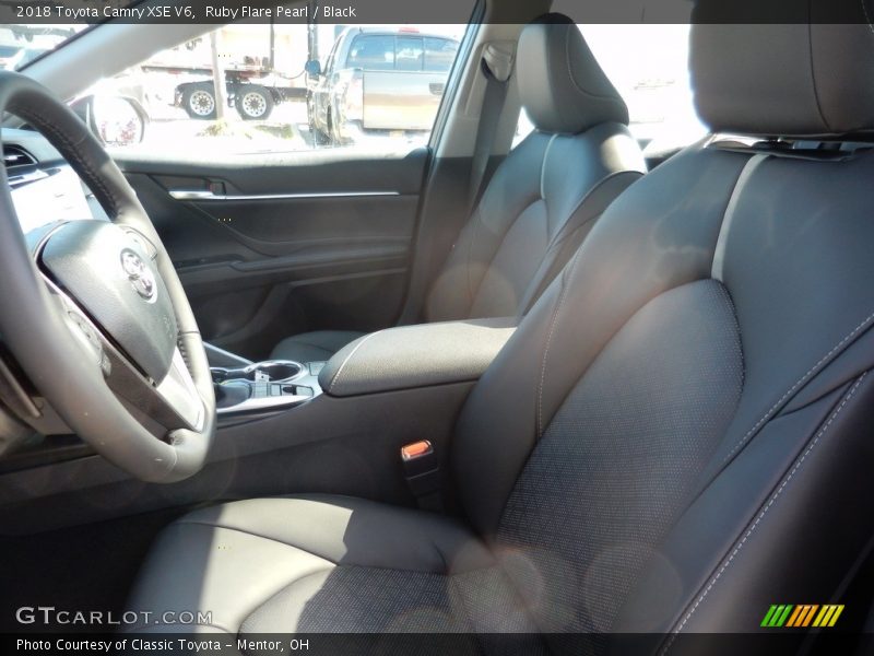 Ruby Flare Pearl / Black 2018 Toyota Camry XSE V6