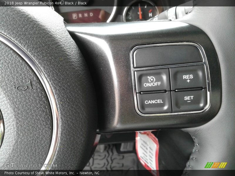 Controls of 2018 Wrangler Rubicon 4x4