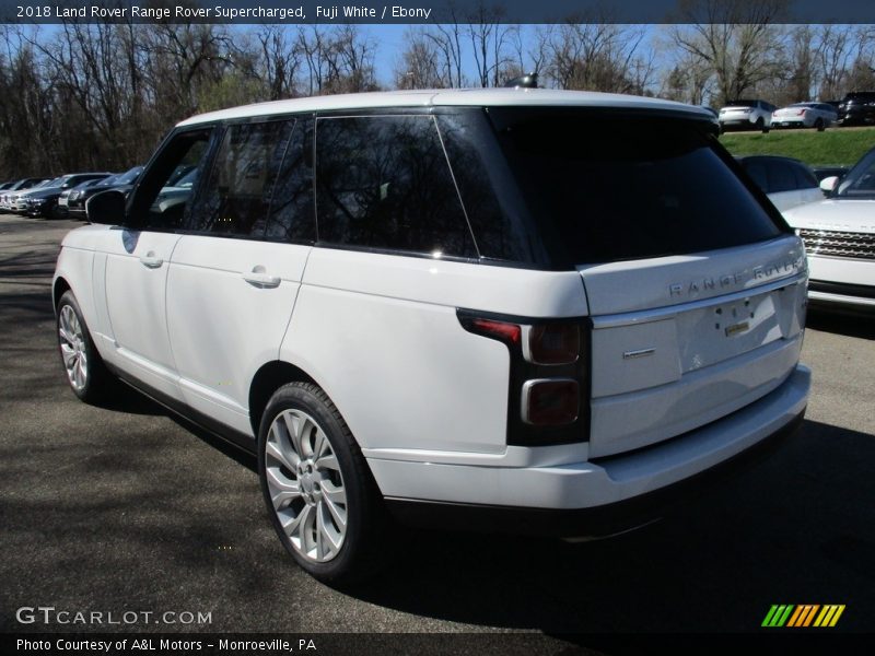 Fuji White / Ebony 2018 Land Rover Range Rover Supercharged