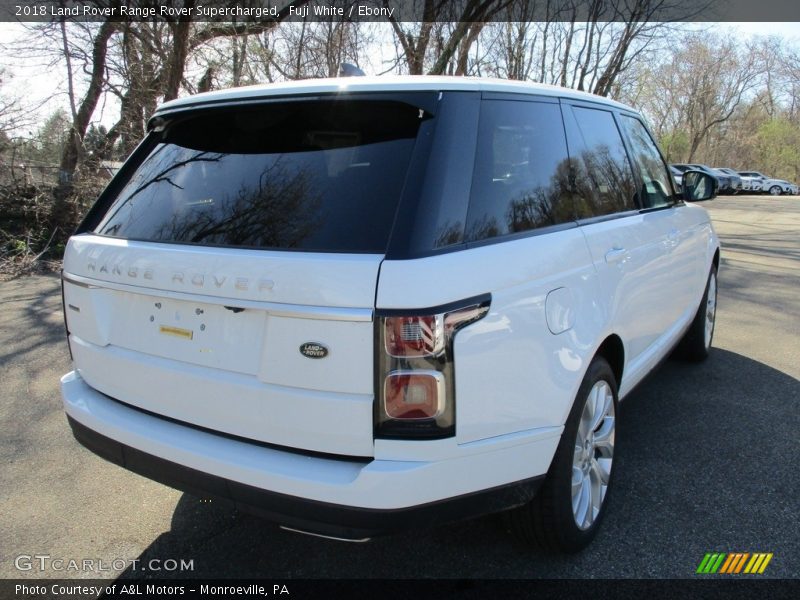 Fuji White / Ebony 2018 Land Rover Range Rover Supercharged