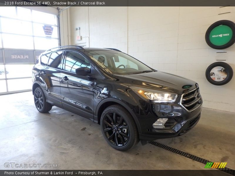 Shadow Black / Charcoal Black 2018 Ford Escape SE 4WD
