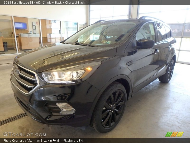 Shadow Black / Charcoal Black 2018 Ford Escape SE 4WD