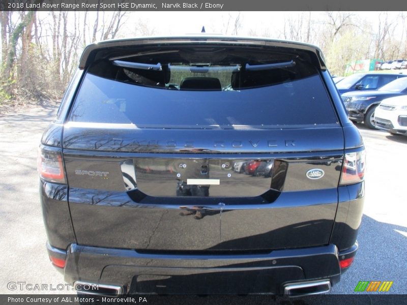 Narvik Black / Ebony 2018 Land Rover Range Rover Sport HSE Dynamic
