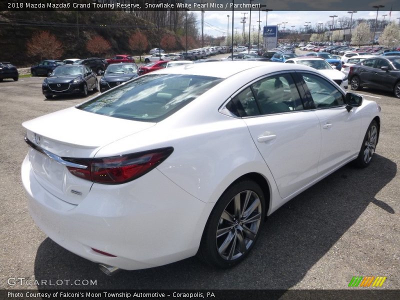 Snowflake White Pearl Mica / Parchment 2018 Mazda Mazda6 Grand Touring Reserve
