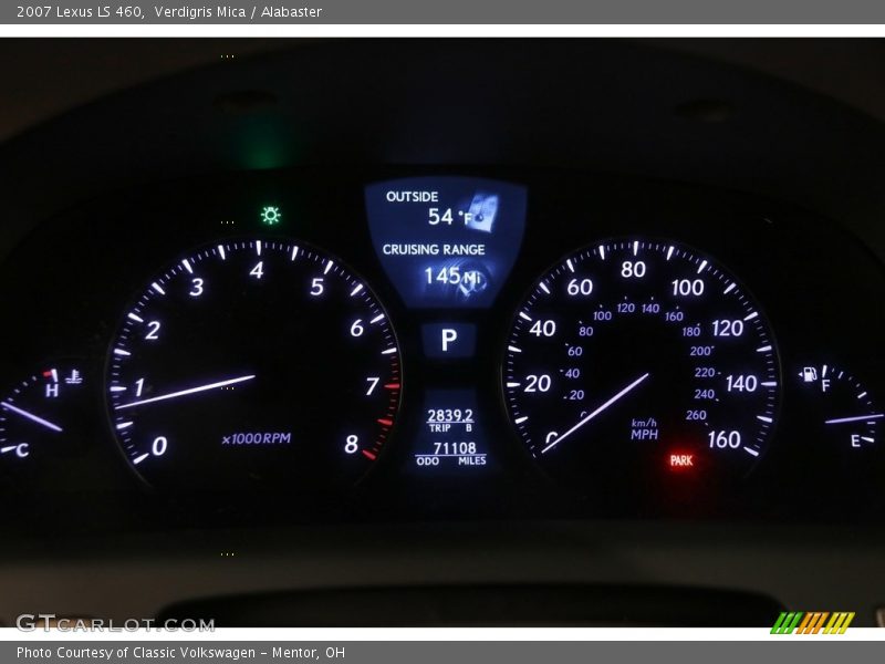 Verdigris Mica / Alabaster 2007 Lexus LS 460