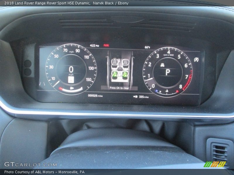 Narvik Black / Ebony 2018 Land Rover Range Rover Sport HSE Dynamic