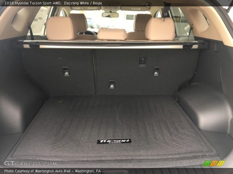  2018 Tucson Sport AWD Trunk