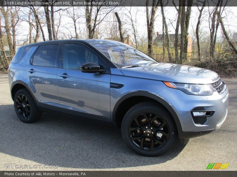 Byron Blue Metallic / Ebony 2018 Land Rover Discovery Sport HSE