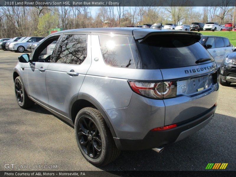 Byron Blue Metallic / Ebony 2018 Land Rover Discovery Sport HSE