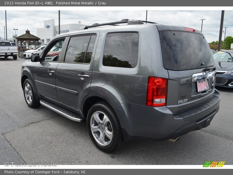 Polished Metal Metallic / Gray 2013 Honda Pilot EX-L 4WD
