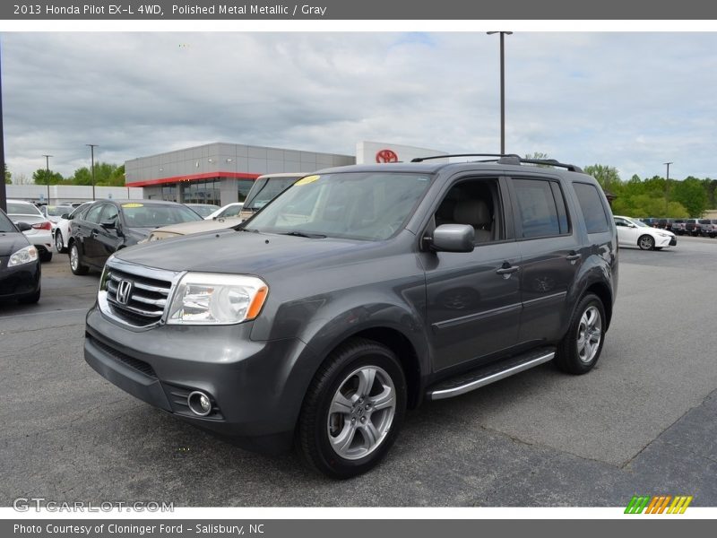 Polished Metal Metallic / Gray 2013 Honda Pilot EX-L 4WD