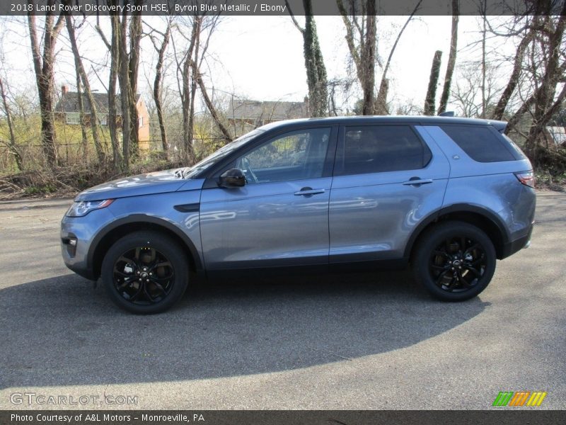 Byron Blue Metallic / Ebony 2018 Land Rover Discovery Sport HSE