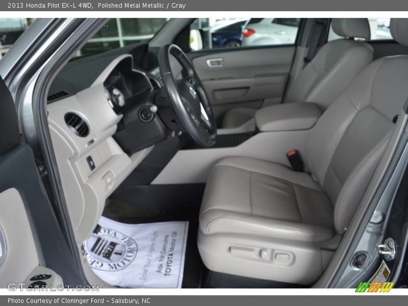 Polished Metal Metallic / Gray 2013 Honda Pilot EX-L 4WD
