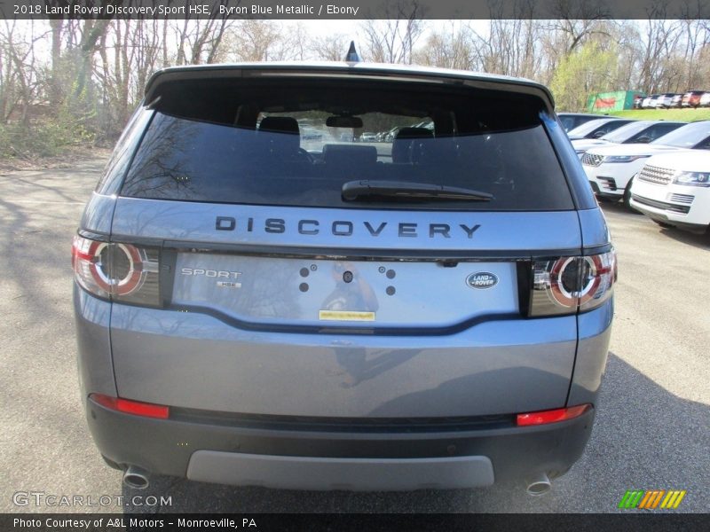 Byron Blue Metallic / Ebony 2018 Land Rover Discovery Sport HSE