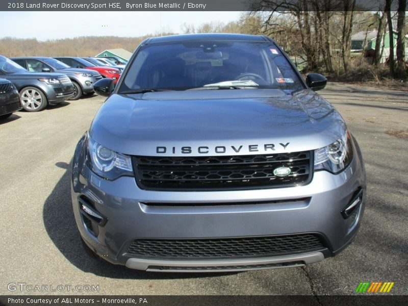 Byron Blue Metallic / Ebony 2018 Land Rover Discovery Sport HSE