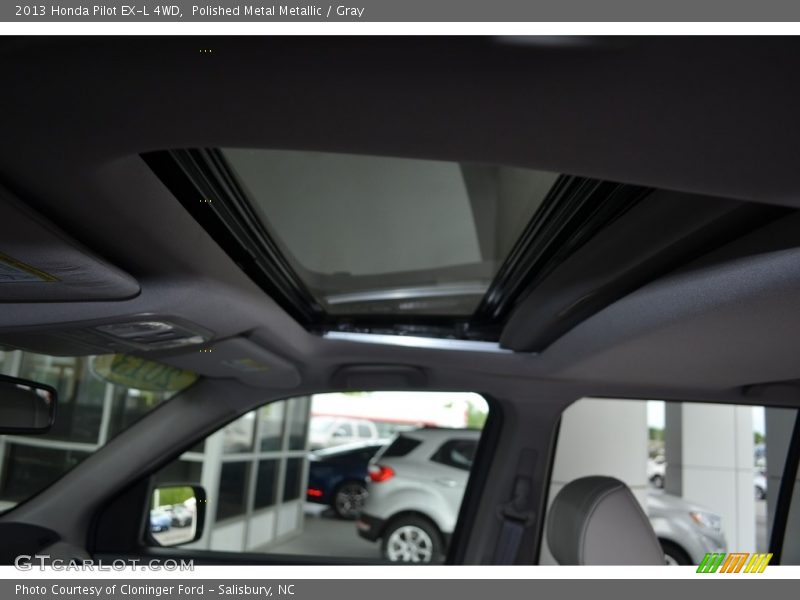 Polished Metal Metallic / Gray 2013 Honda Pilot EX-L 4WD