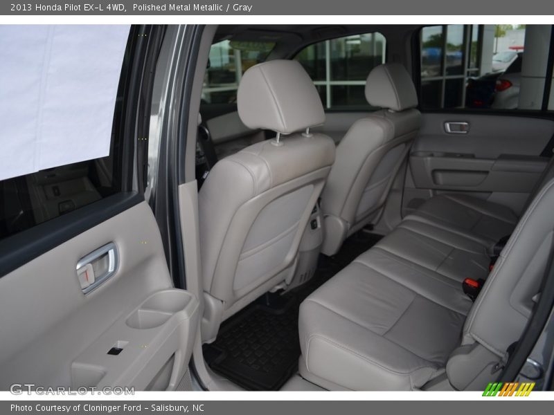 Polished Metal Metallic / Gray 2013 Honda Pilot EX-L 4WD