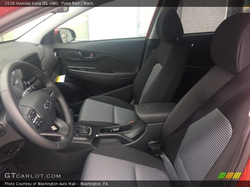 Pulse Red / Black 2018 Hyundai Kona SEL AWD