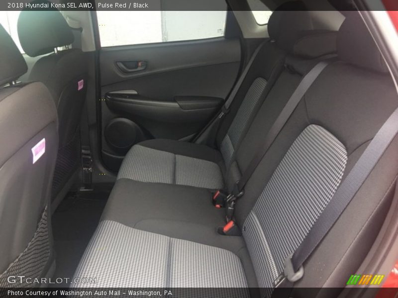 Pulse Red / Black 2018 Hyundai Kona SEL AWD
