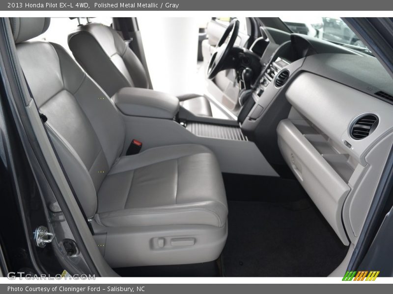 Polished Metal Metallic / Gray 2013 Honda Pilot EX-L 4WD