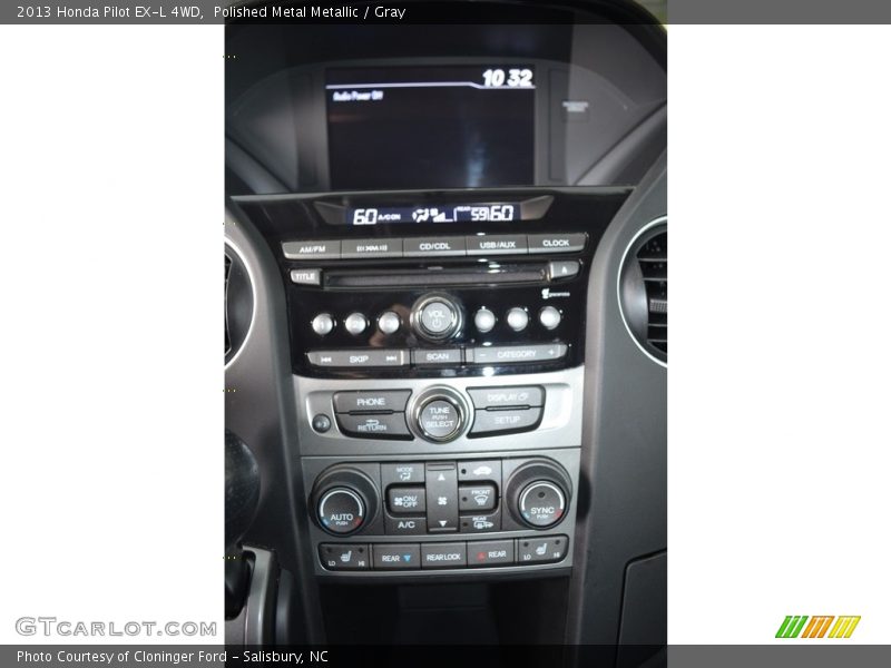Polished Metal Metallic / Gray 2013 Honda Pilot EX-L 4WD