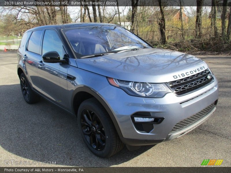 Byron Blue Metallic / Ebony 2018 Land Rover Discovery Sport HSE