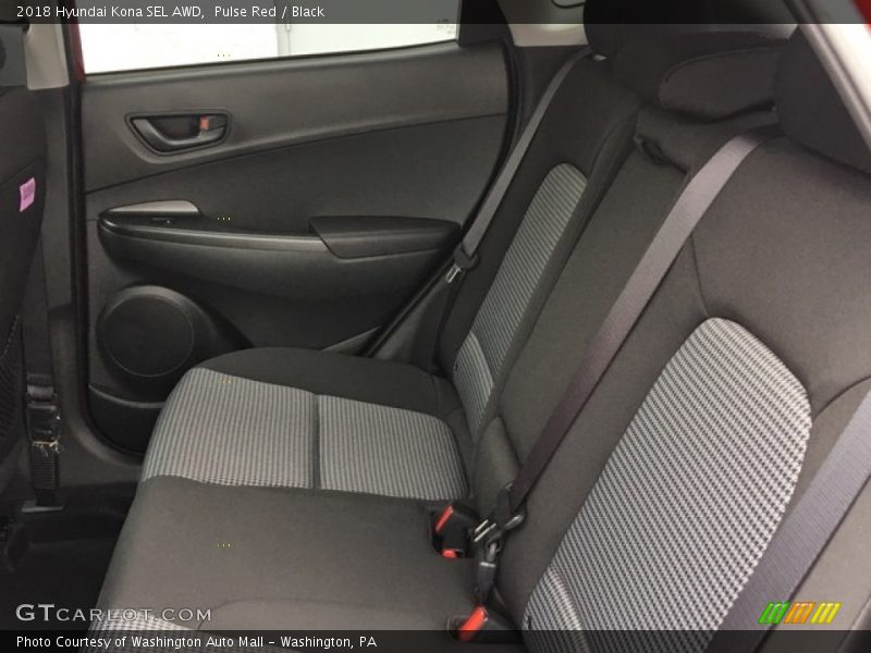 Pulse Red / Black 2018 Hyundai Kona SEL AWD