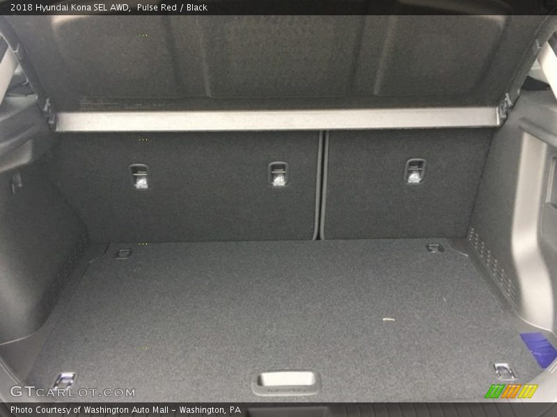 Pulse Red / Black 2018 Hyundai Kona SEL AWD