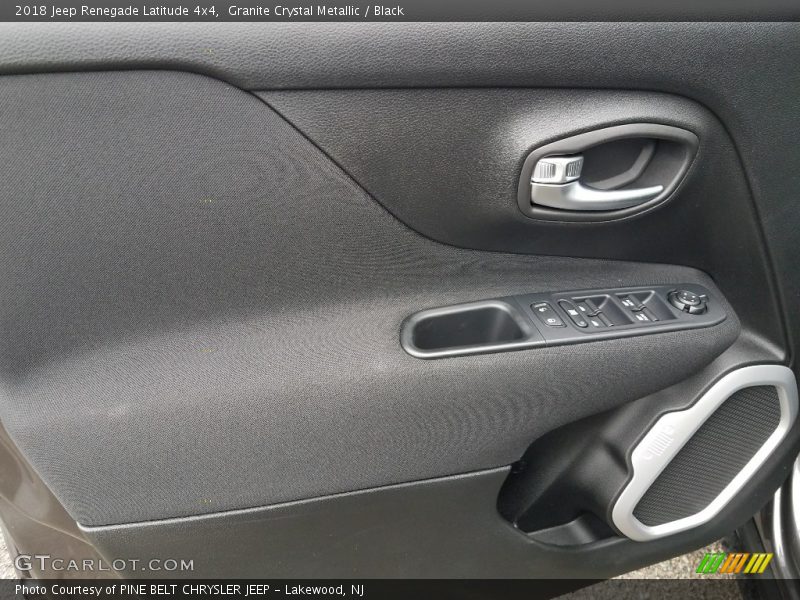 Granite Crystal Metallic / Black 2018 Jeep Renegade Latitude 4x4